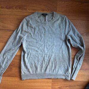 J. Crew Light Gray lightweight Crewneck Sweater
